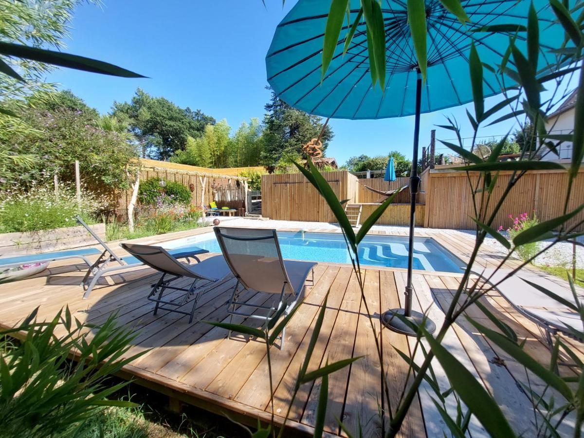 Villa Hossegor - 4 Etoiles, 6 Chambres - 5 Salles De Bains - Piscine Chauffee 5 Mn Des Plages 索尔特奥瑟戈尔 外观 照片
